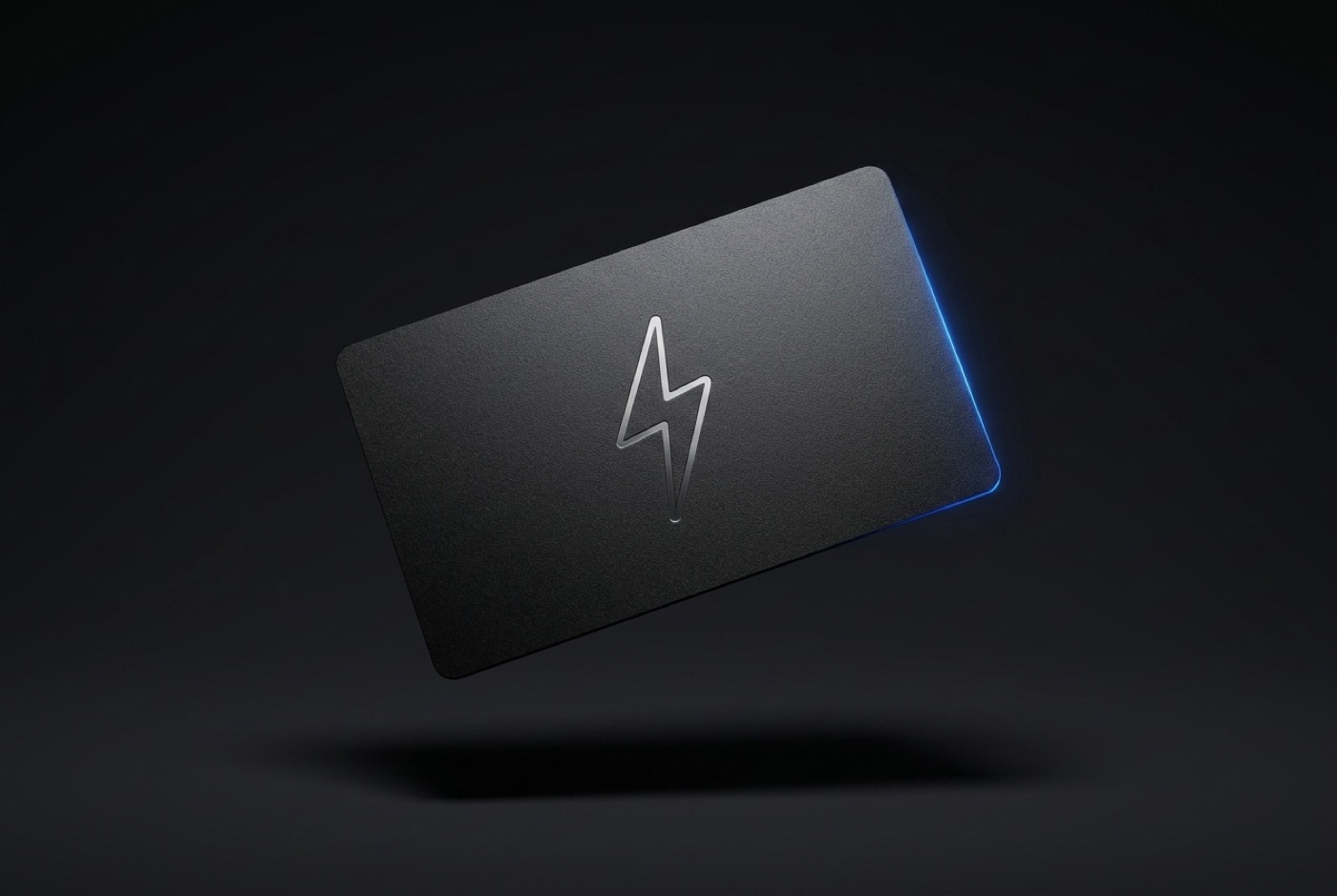 ZapCard NFC business card tapped to an iPhone sharing a contact profile